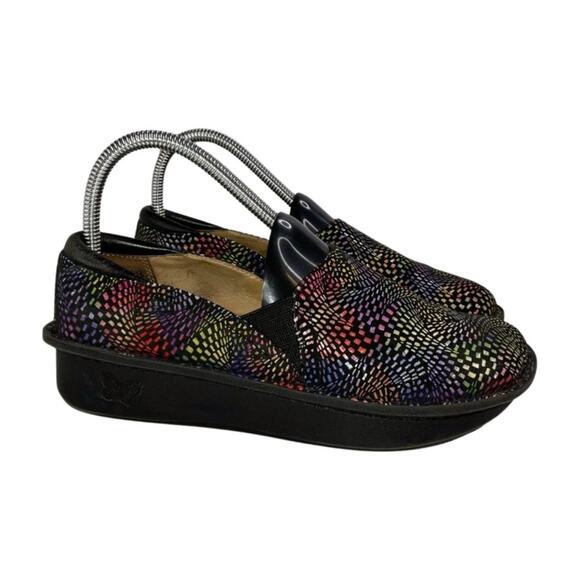 Alegria Debra Viewmaster Professional Multicolor Slip-On Nursing Clog Size 7 - Picture 3 of 8